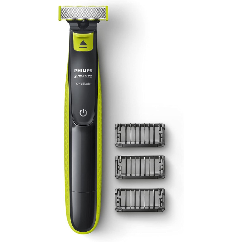 Philips Norelco OneBlade Hybrid Electric Trimmer and Shaver, Frustration Free Packaging, QP2520/90