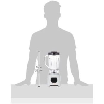 Moulinex Blendeo+ Blender, Ice Crush Technology, Duraforce Label, Pulse Function, Blenders Expertise 1.5 L 450.0 W LM2B3127 White