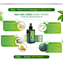 Neo Hair Lotion Original from Thailand 120ml with Derma Roller