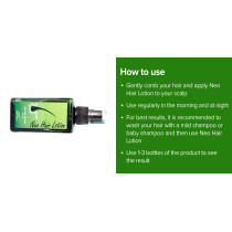 Neo Hair Lotion Original from Thailand 120ml with Derma Roller