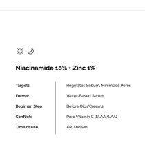 The Ordinary Niacinamide 10% And Zinc 1% Clear 30ml