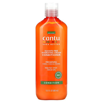 Shea Butter Sulfate-Free Hydrating Cream Conditioner For Natural Curls, Coils & Waves 13.5 fl oz (400 ml)