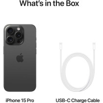 Apple iPhone 15 Pro 5G Black Titanium 256 GB, 6.1 inch Display, UAE TRA Version