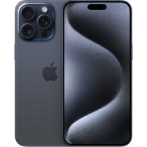 Apple iPhone 15 Pro Max 5G Blue Titanium 256 GB, 6.7 inch Display, UAE TRA Version