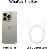 Apple iPhone 15 Pro Max 5G Natural Titanium 1 TB, 6.7 inch Display, UAE TRA Version