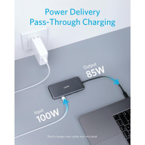 Anker USB C Hub, PowerExpand+ 7-in-1 USB C Hub Adapter, With 4K HDMI, 100W Power Delivery, USB-C and 2 USB-A 5Gbps Data Ports, MicroSD And SD Card Reader, For MacBook Air, MacBook Pro, XPS