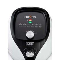 Black & Decker Air Fryer With Rapid Air Convection Technology 2.5 L AF220-B5-White & Black