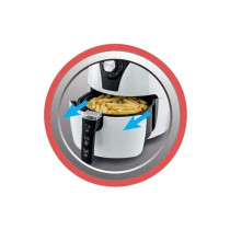 Black & Decker Air Fryer With Rapid Air Convection Technology 2.5 L AF220-B5-White & Black