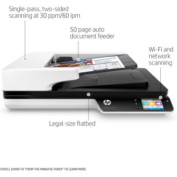 HP L2749A 4500FN1 Scanjet Pro Network Scanner