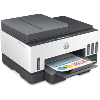 HP Smart Tank 720 Wireless Print Scan Copy Auto Duplex Printing Print up to 18000 black or 8000 color pages White&Grey 6UU46A
