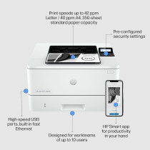 HP LaserJet Pro 4003n Printer 2Z611A