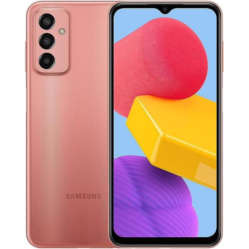 Samsung Galaxy M13 Dual SIM Smartphone Orange Cooper 4GB RAM 64 GB 4G LTE - Middle East Version