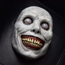 Brain Giggles Cosplay Horror Accessories Mask Creepy Mask for Costume Party Scary Mask - Clown Mask Wig