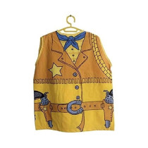 Kids Cowboy Costume Dress up Cosplay Halloween For Boys Pretend Role Play (3-8 Years) 90 x 140cm
