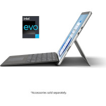 Microsft Surface Pro 8 Convertible 2-In-1 Laptop With 13-Inch Touch Screen Display, 8GB RAM 128GB SSD, Platinum