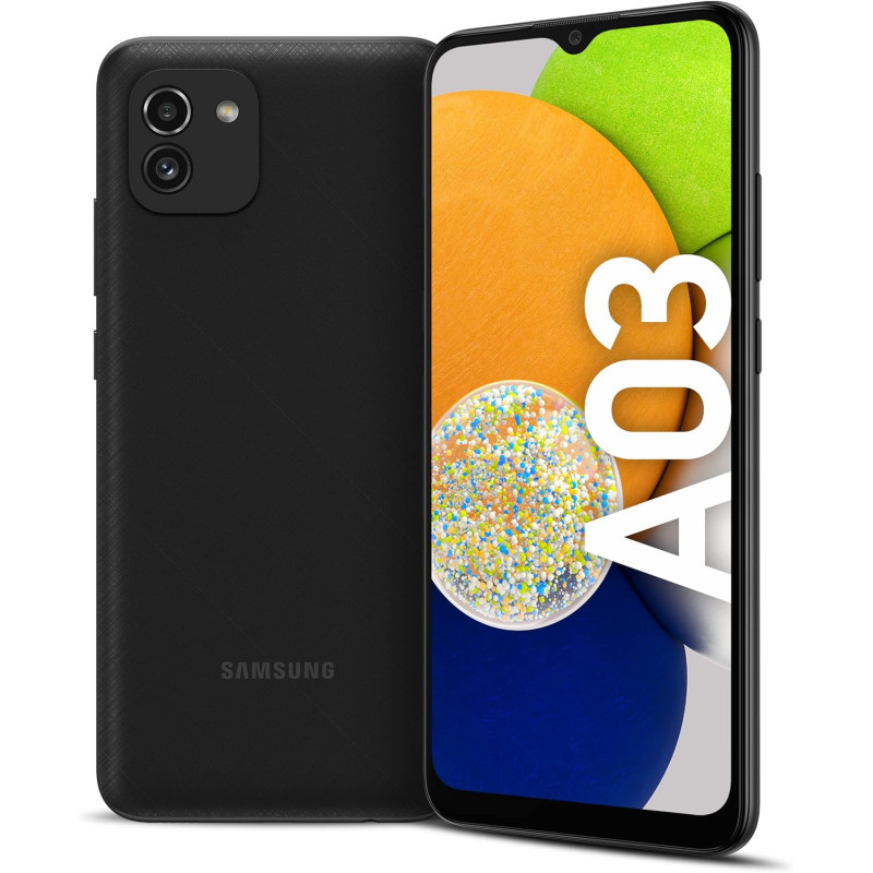 Samsung Galaxy A03 Dual SIM Black 4GB RAM 64 GB LTE - Middle East Version