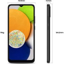 Samsung Galaxy A03 Dual SIM Black 4GB RAM 64 GB LTE - Middle East Version