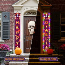 Happy Diwali Hanging Banner With Light Festival Light Party Decoration Supplies Indoor Outdoor Diwali Sign Door Decor For Happy Diwali Party Indian Deepavali Lights Diyas Decor Supplies