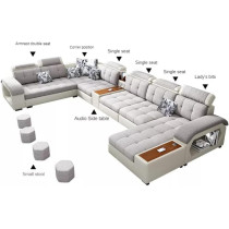 Living Room Furniture Sofa Set Modern Couch, Lounge Suite Luxury Sofa Set Design Modern Wooden Sofa Living Room Furniture