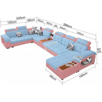 Living Room Furniture Sofa Set Modern Couch, Lounge Suite Luxury Sofa Set Design Modern Wooden Sofa Living Room Furniture