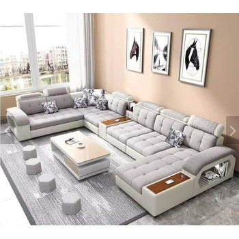 Living Room Furniture Sofa Set Modern Couch, Lounge Suite Luxury Sofa Set Design Modern Wooden Sofa Living Room Furniture