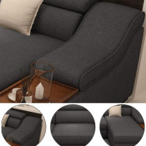 Jinpengran Living Room Sofa, Grey