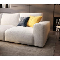 Nordic Sofa 7 Seater Combination Luxury Sofa Set Living Room Modern Small Home Corner Sofa Fabric (Right)