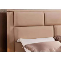 Nordic Furniture Upholstery Designer Beds Italian Velvet Bed King Size 180 x 200Cm (Without Mattress)
