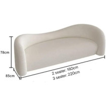 Nordic Polyester Cashmere Velvet Sofa Bed Fabric Living Room Sofa 3+2+1 Full Set