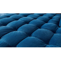 L Shaped Sofa Couch Living Room Furniture Sectional Blue Fabric Living Room Couches Sofa Set