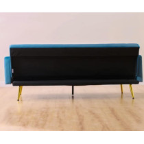 Light Luxury Fabric Sofa Bed Sectional Furniture (Blue)