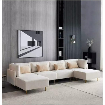 U Shape Luxury Sofa Set Modern Design Furniture Sectional Couch Living Room Sofa