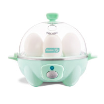 Dash Rapid Egg Cooker: 6 Egg Capacity Electric Egg Cooker For Hard Boiled Eggs, Poached Eggs, Scrambled Eggs, Or Omelets With Auto Shut Off Feature, Aqua
