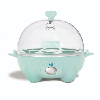 Dash Rapid Egg Cooker: 6 Egg Capacity Electric Egg Cooker For Hard Boiled Eggs, Poached Eggs, Scrambled Eggs, Or Omelets With Auto Shut Off Feature, Aqua