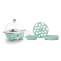 Dash Rapid Egg Cooker: 6 Egg Capacity Electric Egg Cooker For Hard Boiled Eggs, Poached Eggs, Scrambled Eggs, Or Omelets With Auto Shut Off Feature, Aqua