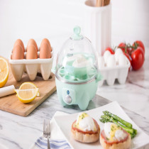 Dash Rapid Egg Cooker: 6 Egg Capacity Electric Egg Cooker For Hard Boiled Eggs, Poached Eggs, Scrambled Eggs, Or Omelets With Auto Shut Off Feature, Aqua