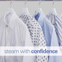 Hamilton Beach Steam Iron 2500W, Ceramic Soleplate, Auto-Shut Off, Vertical Steam,35G/Min Steam,Water Spray,Steam Shot, Dry, Eco And Max Settings, 300Ml, Anti-Drip, Anti-Calc, Self Clean, 2 Yrs Warranty