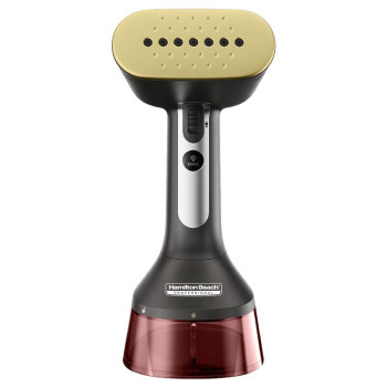 Hamilton Beach Professional Handheld Garment Steamer With Fabric Brush, Upto 1740W And 28G/Min Powerful Steam Flow, 2 Steam Modes, 300Ml Capacity, Ergonomic Handle, 6Ft Cord, 2 Years Warranty, 11590-Me
