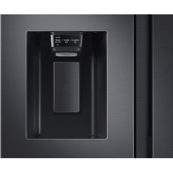 Samsung 660 Liters, Side By Side Refrigerator, RS64R5331B4/AE, Gentle Black Matt, SpaceMax Technology, 20 Year Warranty on Digital Inverter Compressor