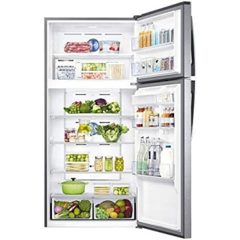Samsung 620L Gross, 521 L Net capacity Top Mount Refrigerator with Digital Inverter Compressor, Easy Clean Steel finish - RT85K7110SL, 1 Year Warranty