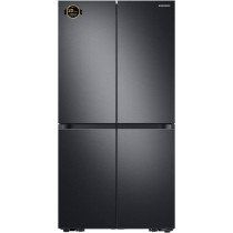 Samsung 602 Liters Net Capacity  French side by side Refrigerator, RF65A90TEB1/AE, Black DOI, Triple Cooling Precise Cooling, 20 Year Warranty on Digital Inverter Compressor