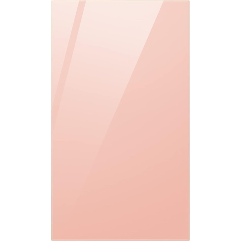 Samsung Bottom Door Panel for Bespoke FDR Refrigerator, Glam Peach (Glam Glass), Customizable Design, RA-F18DBB17/AE, 1 Year Warranty