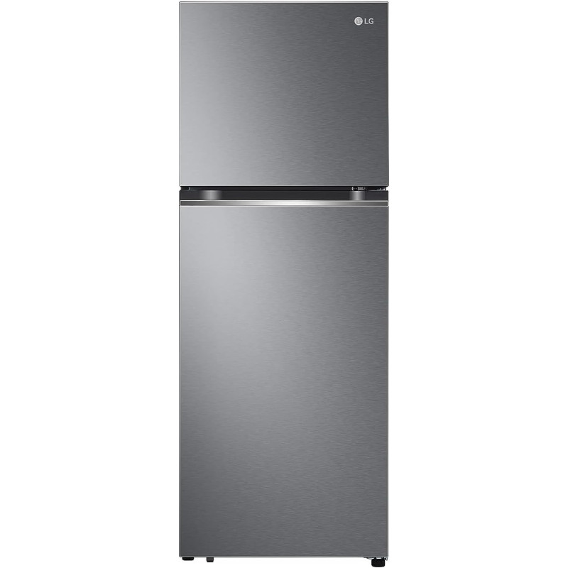 LG 315 Liters New Smart Inverter Refrigerator, Door Cooling+, Dark Graphite Steel Color - GN-B432PQGB