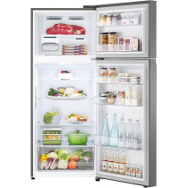 LG 395 Liter Top Mount New Smart Inverter Refrigerator, Door Cooling+, Multi Air Flow, Dark Graphite Steel Color - GN-B512PQGB
