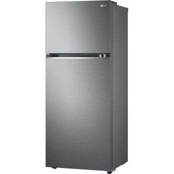 LG 395 Liter Top Mount New Smart Inverter Refrigerator, Door Cooling+, Multi Air Flow, Dark Graphite Steel Color - GN-B512PQGB