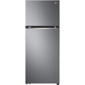 LG 395 Liter Top Mount New Smart Inverter Refrigerator, Door Cooling+, Multi Air Flow, Dark Graphite Steel Color - GN-B512PQGB