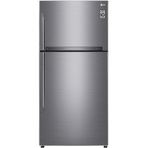 LG 592 Liters Top Mount Refrigerator, Linear Cooling, Smart Inverter Compressor, Platinum Silver Color - Gr-H832Hlhl, Min 1 year manufacturer warranty