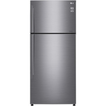 LG Top Mount 509 Liters Refrigerator, Smart Inverter Compressor, Dark Graphite Color, 10 Years Warranty on Compressor - GN-C782HQCL