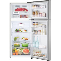 LG 375 Liter Top Mount New Smart Inverter Refrigerator, Platinum Silver Color - GN-B482PLGB