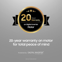 Samsung 12.5Kg Top Load Washer With Digital Inverter And Wobble Technology, 20 Year Warranty on Digital Inverter Motor